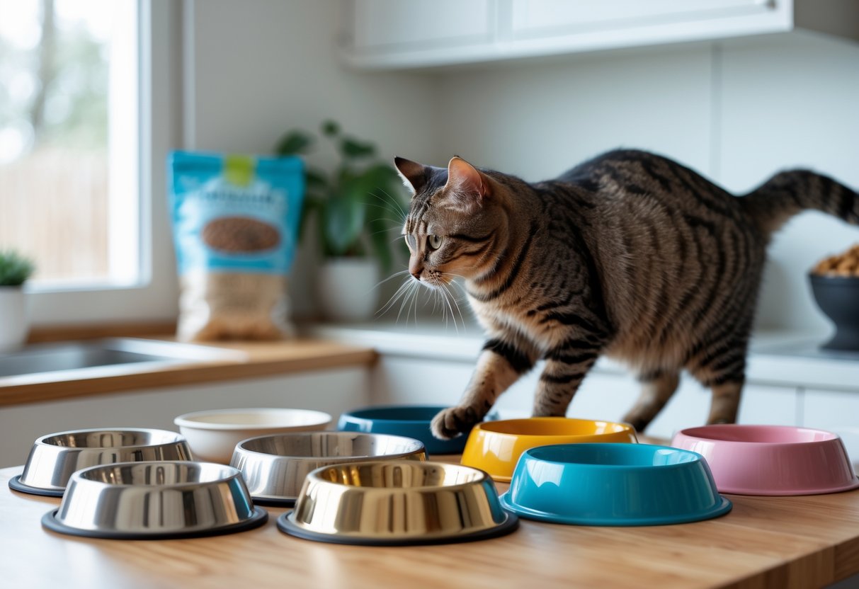 Sådan vælger du de rette skåle til din kat